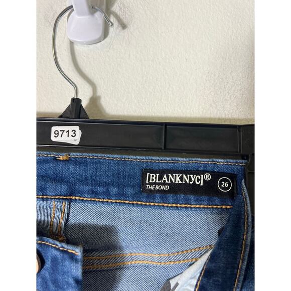 Blank NYC The Bond Skinny Ankle Jeans Sz 26 - Picture 3 of 3